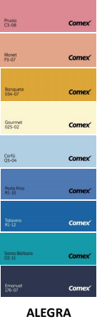 Comex presenta sus tendencias de color 2021 : Inmobiliare