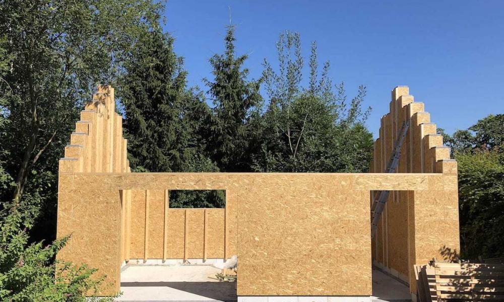 Gablok, sistema de bloques de madera para edificar casas en seis días