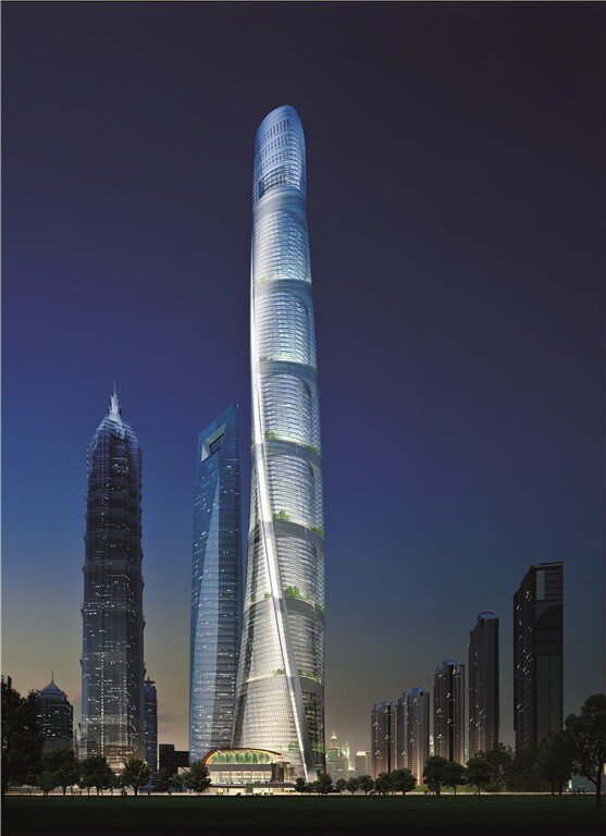Edificios sustentables: Shanghai Tower.
