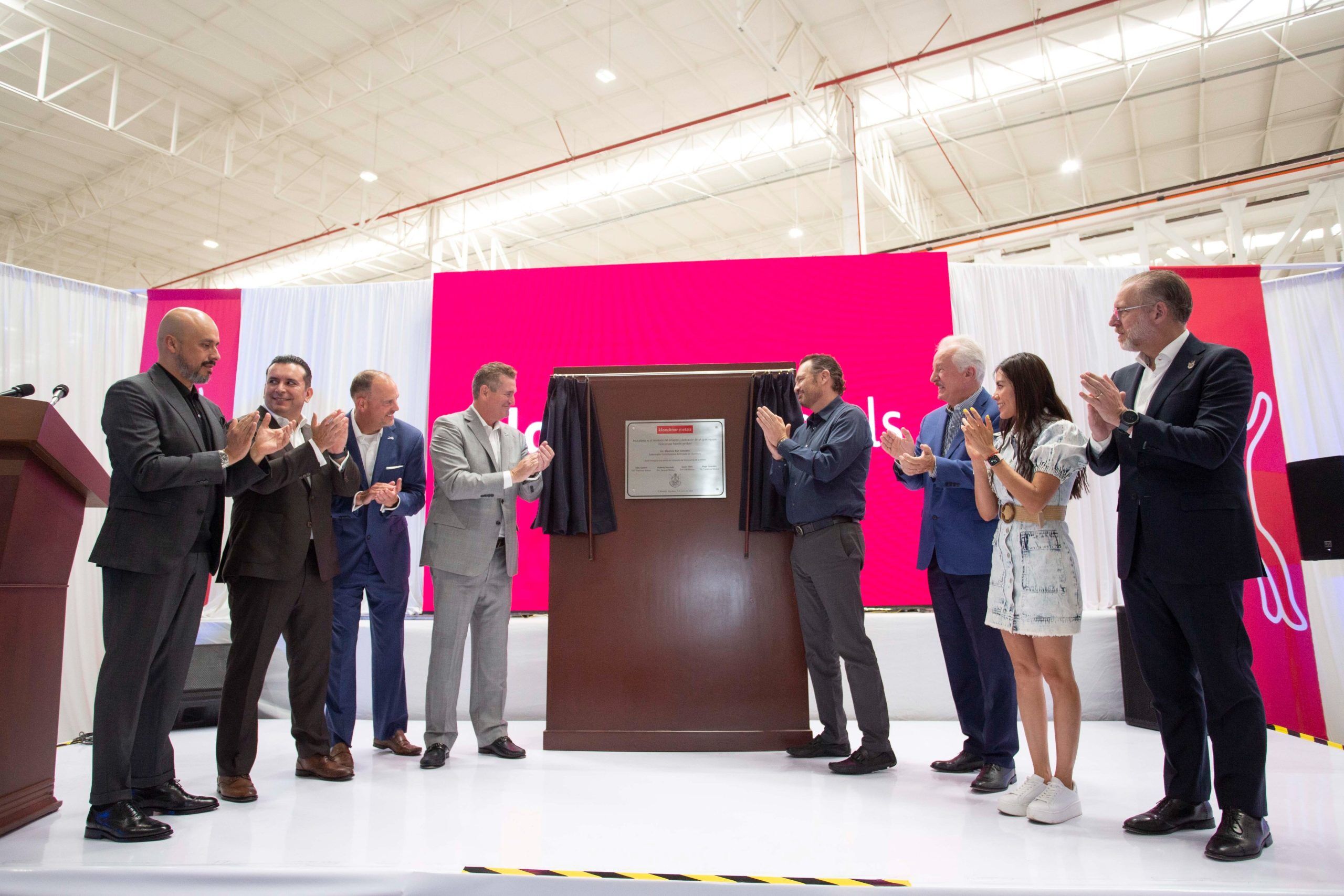 Kloeckner metals inaugura nueva planta en Querétaro