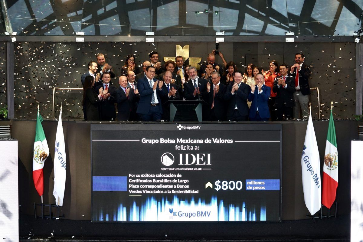 IDEI debuta en la BMV con emisión de “Super Green Bonds”
