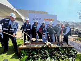 DHL Supply Chain coloca primera piedra de CEDIS en Tijuana