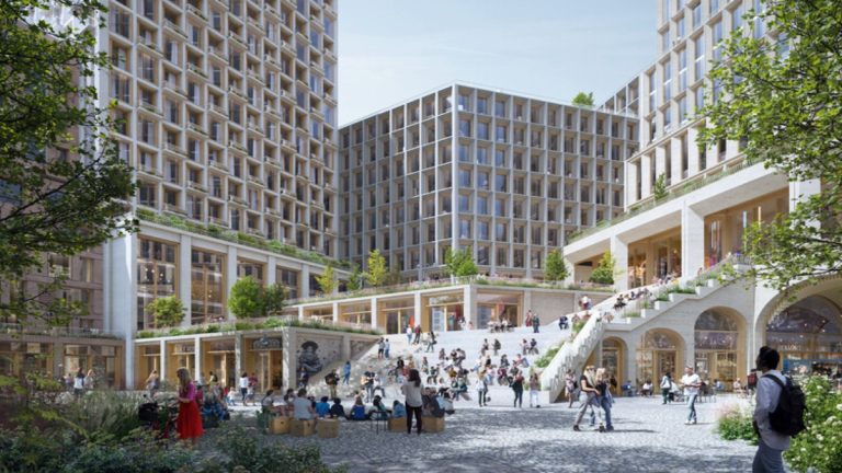 Henning Larsen Architecture encargado de desarrollo inmobiliario Kurfürstendamm 23