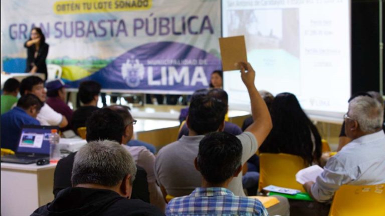 Subasta de terrenos: Abren segundo proceso de venta para ciudadanos en Lima Metropolitana