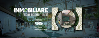 Venue/architecture.

Portada de Inmobiliare Summits, edición diciembre-enero. Diseño arquitectónico de centro comercial en México. FUNO lleva el lujo a Guadalajara y Cancún.