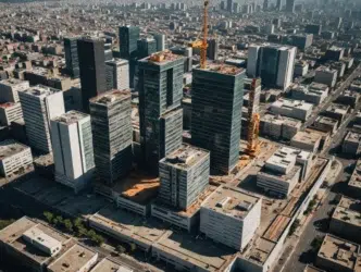 venue/architecture
Vista aérea de la ciudad de México, sede de Inmobiliare Summits. Rascacielos y arquitectura urbana en el corazón de LATAM.