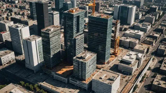 venue/architecture
Vista aérea de la ciudad de México, sede de Inmobiliare Summits. Rascacielos y arquitectura urbana en el corazón de LATAM.