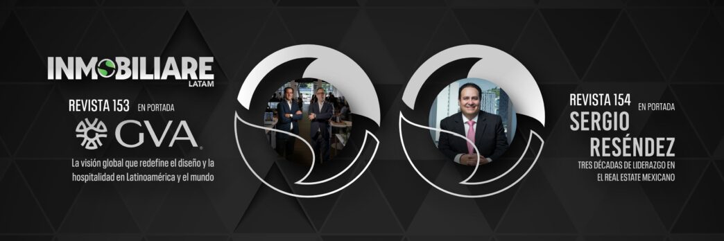 Sponsors/branding.
Inmobiliare Summits presenta portada de revista con Sergio Reséndez, líder en real estate mexicano. Diseño y visión en LATAM.