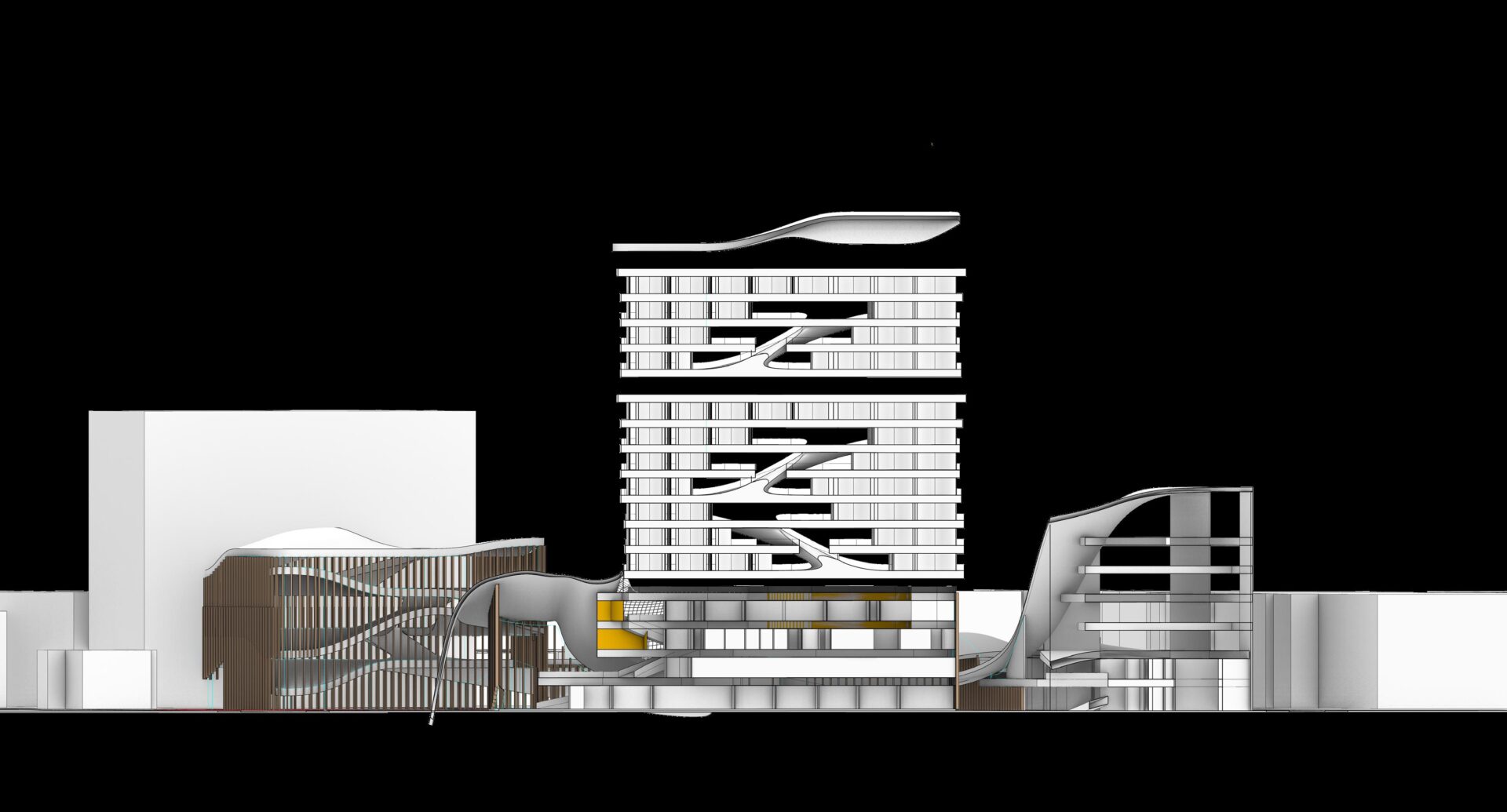 Venue/architecture.

Diseño arquitectónico del venue para Inmobiliare Summits. Edificio moderno en México, ideal para conferencias y eventos de real estate en LATAM.