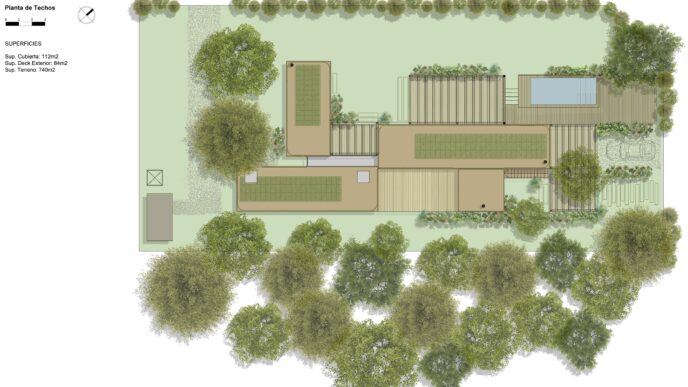 Venue/architecture.

Plano arquitectónico del nuevo museo en Jurica, Querétaro. Diseño moderno con áreas verdes. Inmobiliare Summits impulsa el sector real estate en México.