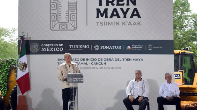 Evento en México, 2020: AMLO anuncia el Tren Maya. El Tren Maya impulsará el sector de real estate e inversión en la ciudad y la región LATAM.