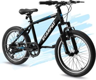 Here's the alt text for the image:

Bicicleta Ecarpat negra y azul. Solución de movilidad urbana para ciudades como Ámsterdam. Movilidad sostenible en LATAM.