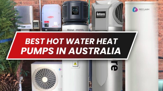 Varias bombas de calor eficientes en Australia, con modelos como Rinnai e Istore. Soluciones para calor eficiente y reembolso, ¡calienta tu hogar!
