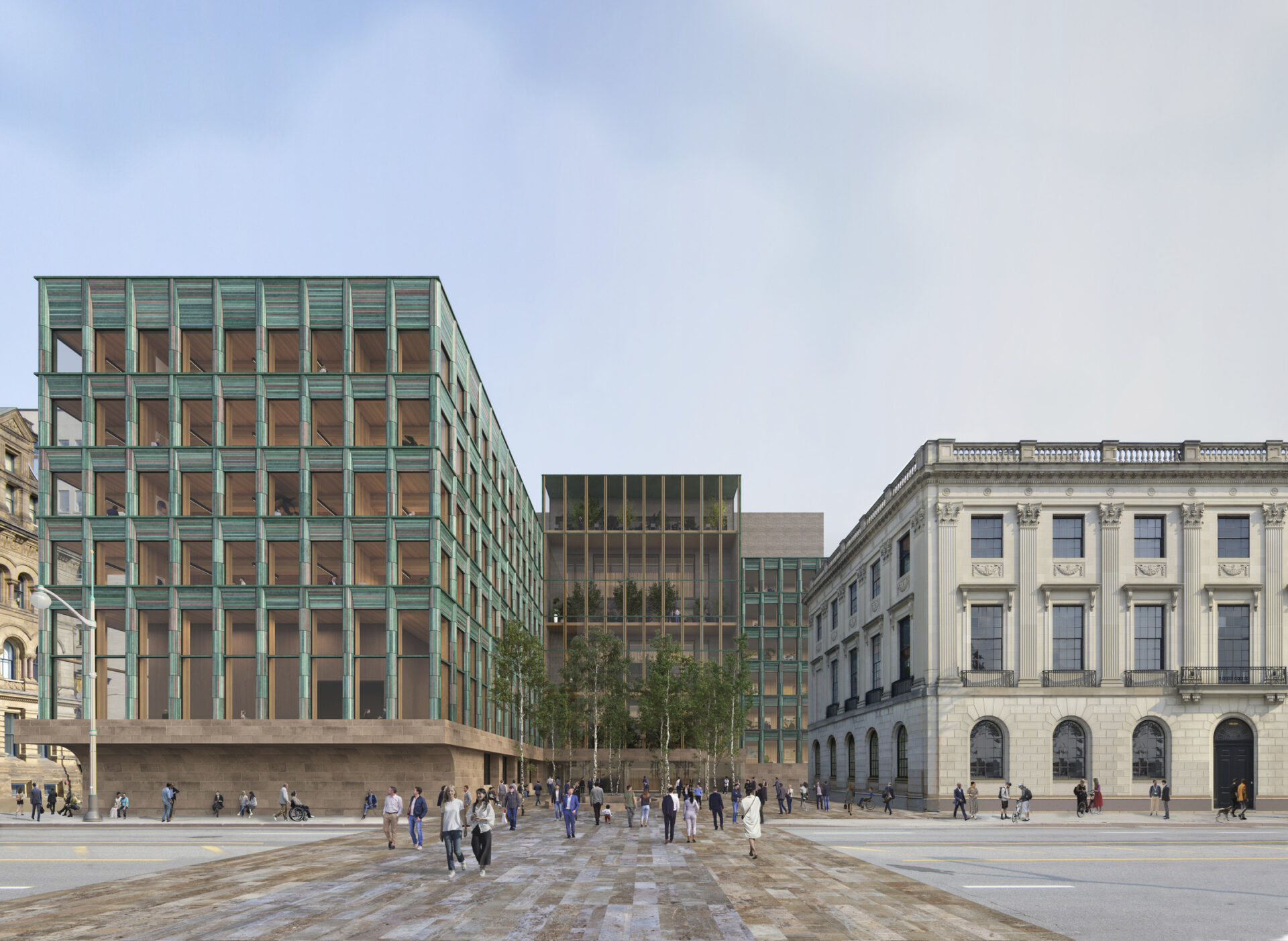 venue/architecture
Diseño arquitectónico de Sir David Chipperfield, ganador del Premio Pritzker 2023. Edificios modernos en la ciudad. Inmobiliare Summits.