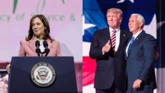 speakers/headshot

Kamala Harris y Donald Trump, líderes políticos. Imagen promocional de evento o conferencia en Estados Unidos. #conferencia #lideres #politica
