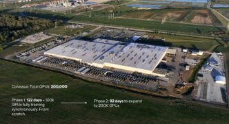 venue/architecture

Vista aérea de centro de datos Colossus. Espacio industrial con 200,000 GPUs. Inmobiliare Summits analiza el sector real estate en LATAM.