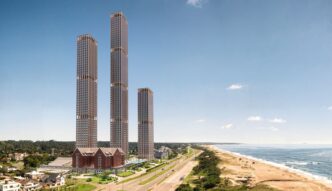 Venue/architecture
Hotel Cipriani Ocean Resort, proyecto de real estate en LATAM presentado en Inmobiliare Summits. Arquitectura moderna en la ciudad.