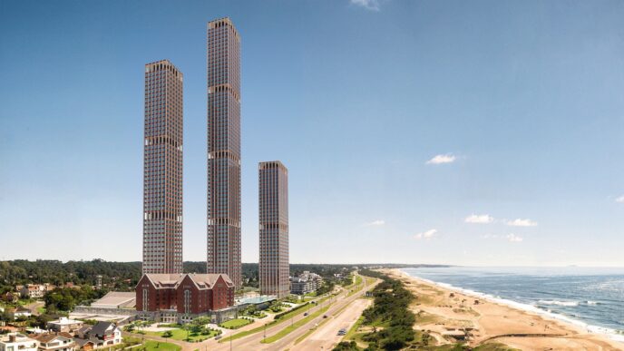 Venue/architecture
Hotel Cipriani Ocean Resort, proyecto de real estate en LATAM presentado en Inmobiliare Summits. Arquitectura moderna en la ciudad.