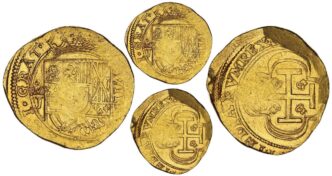 Monedas antiguas de oro, símbolos de riqueza e historia. Tesoros de valor incalculable. #Mexico #LATAM #InmobiliareSummits