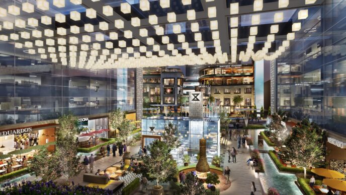 Diseño arquitectónico de centro comercial en México. Inmobiliare Summits analiza el futuro del real estate con expertos en la conferencia LATAM.