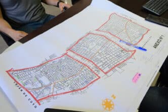 venue/architecture
Plano de ciudad con divisiones marcadas. Proyecto de construcción de viviendas para jóvenes en Inmobiliare Summits. Real estate LATAM.