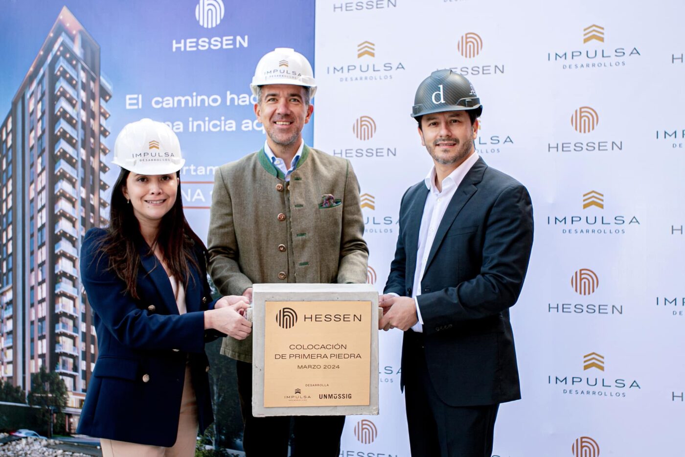 Venue/architecture.

Colocación primera piedra Hessen, marzo 2024. Inmobiliare Summits impulsa desarrollos real estate en México.