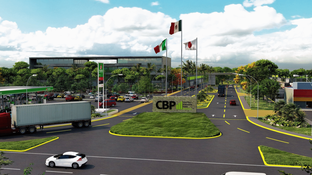 venue/architecture
Entrada a Central Business Park, sede de Inmobiliare Summits. CBP impulsa el sector real estate en Ramos Arizpe, Coahuila, México.