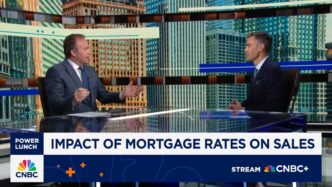 Entrevista de Douglas Elliman sobre el impacto en el mercado inmobiliario. Análisis de ventas y gestión de propiedades con expertos de CNBC.