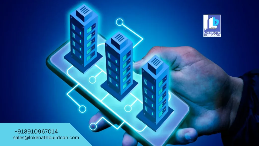 Sponsors/branding.

Ilustración digital de edificios en un smartphone. Lokenath Buildcon, patrocinador de conferencias de bienes raíces en México y LATAM.