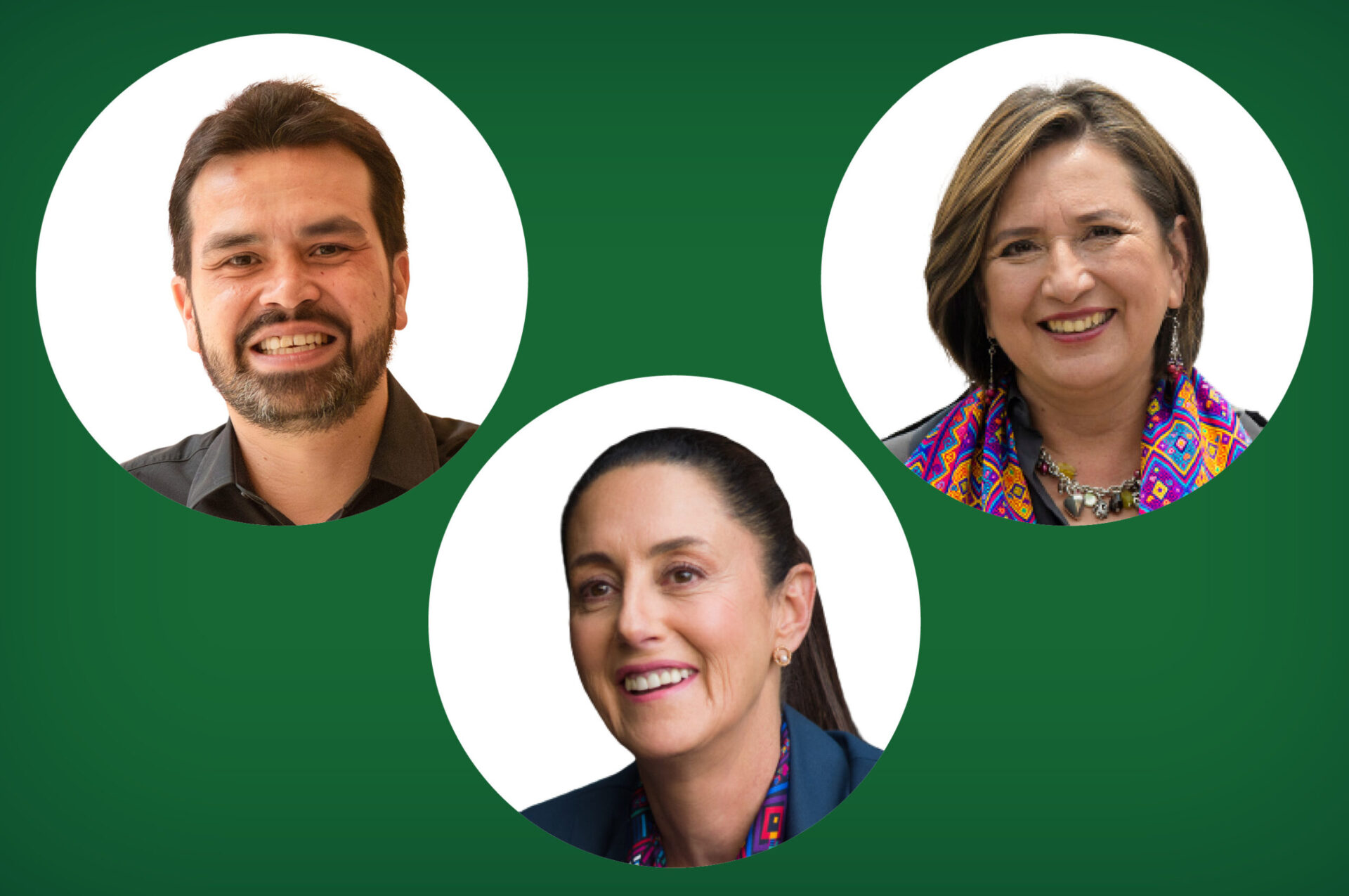 speakers/headshot
Perfiles de Gálvez, Sheinbaum y Máynez, candidatos presidenciales, discutiendo propuestas de vivienda en Inmobiliare Summits México.