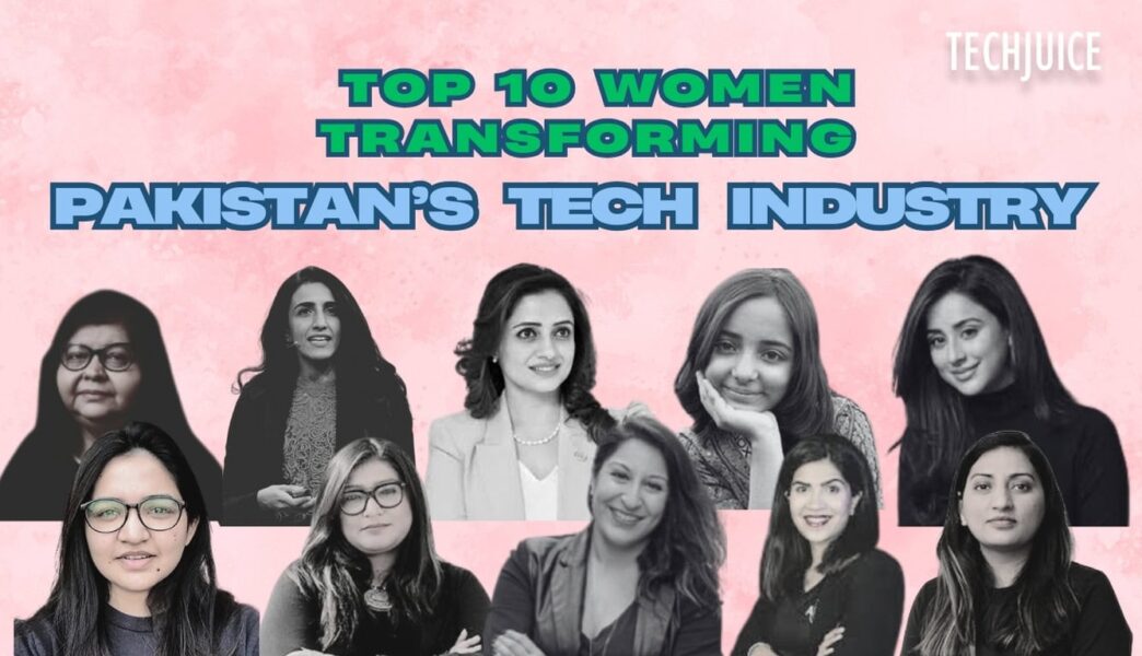 Diez mujeres líderes en tecnología de Pakistán. Empoderando a mujeres con innovación en la plataforma de IA. Retratos de mujeres exitosas.