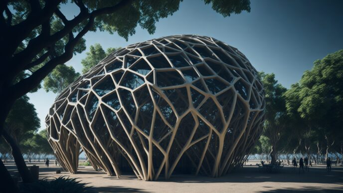 Venue/architecture
Edificio eco-futurista en París. Diseño arquitectónico innovador. Inmobiliare Summits destaca proyectos de real estate en LATAM.