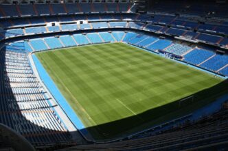 Venue/architecture

Vista del Estadio Santiago Bernabéu, sede de Inmobiliare Summits. El estadio, en Madrid, es un lugar emblemático para eventos de real estate.