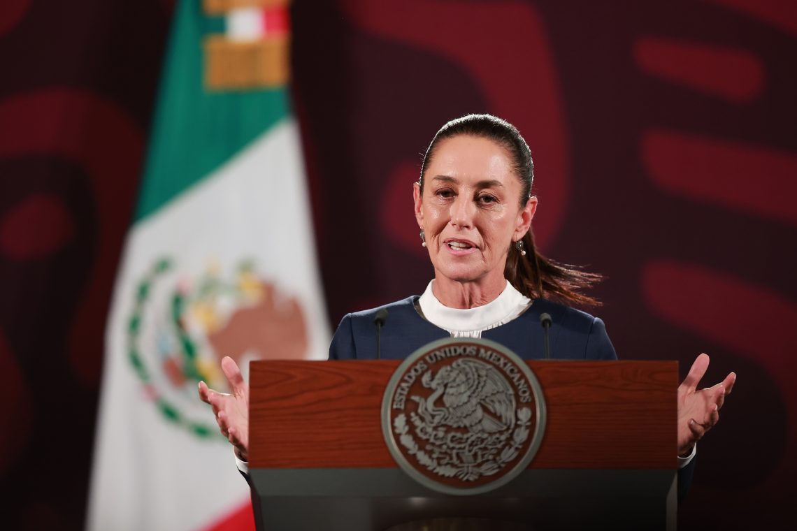 speakers/headshot
Claudia Sheinbaum habla en evento en México. Conferencia Inmobiliare Summits sobre real estate en la ciudad.