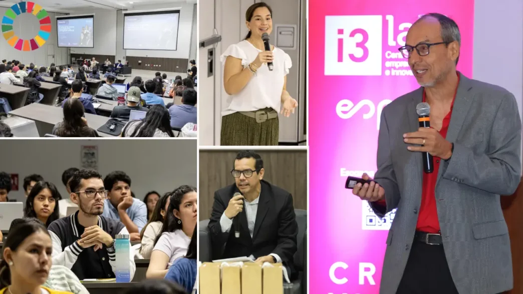 Oradores presentan en Inmobiliare Summits, conferencia de real estate en México. Panelistas comparten ideas sobre sustentabilidad urbana.