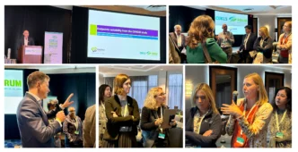 Evento Inmobiliare Summits: Expertos en conferencia discuten acceso a vivienda digna. Asistentes participan activamente en México.