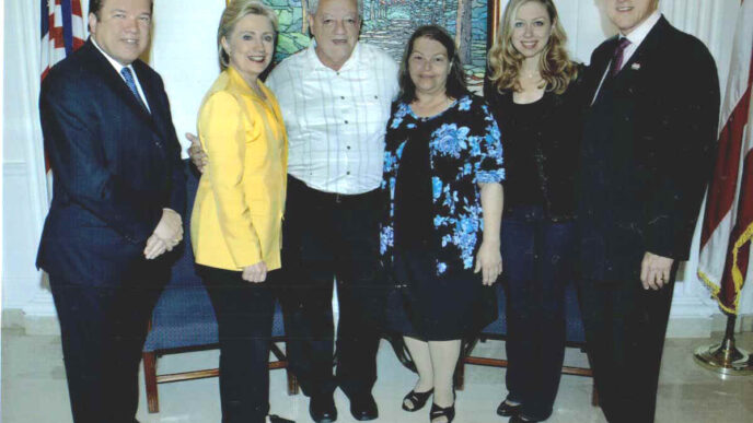 Fernanda Rionda, destacada arquitecta paisajista, con personalidades. Un momento clave para la Sociedad de Arquitectos Paisajistas de México.