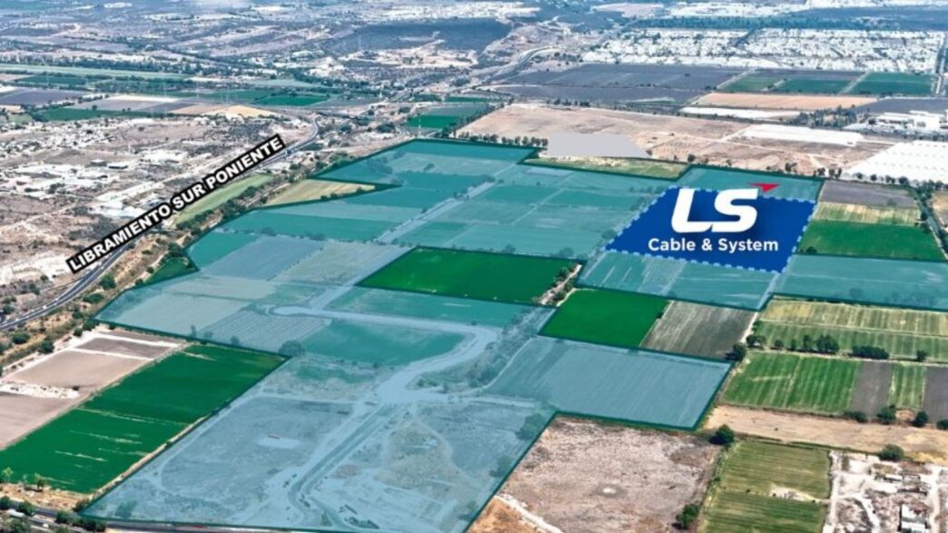 sponsors/branding

Vista aérea de la propiedad en Monterrey, México, donde Fibra Nova expandirá sus operaciones. Patrocinador LS Cable & System.