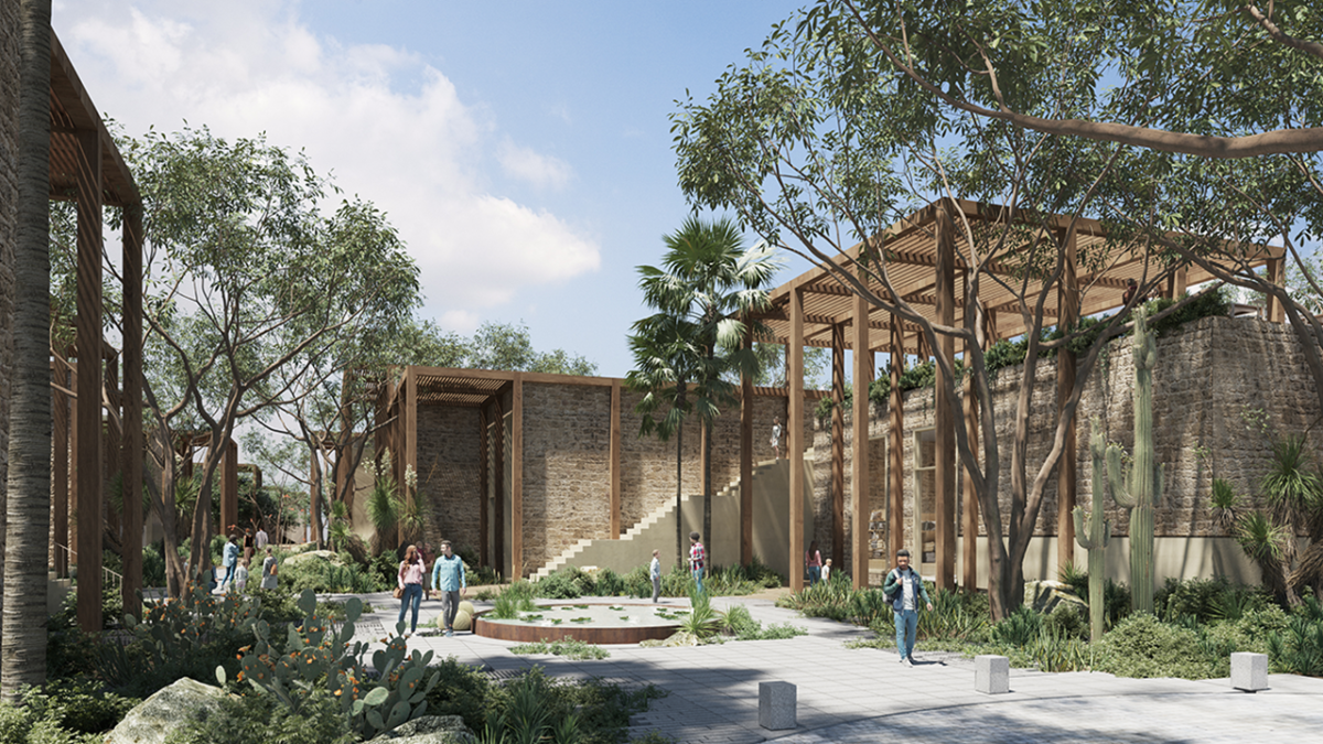 Venue/architecture.
Diseño arquitectónico del nuevo desarrollo comercial Retail Los Cabos. Inmobiliare Summits destaca proyectos de real estate en México y LATAM.