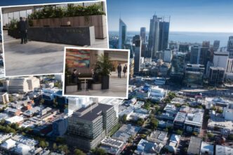 Inversión de Wee Hur en viviendas estudiantiles australianas: interiores modernos y vistas urbanas. Fondo de $37M impulsa el sector.