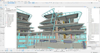 Venue/Architecture.

Diseño 3D de edificio, ejemplo de arquitectura en software especializado. Ideal para Inmobiliare Summits, real estate en LATAM y conferencias.