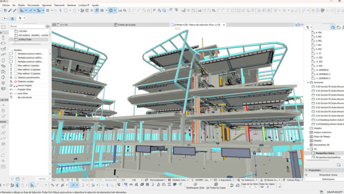 Venue/Architecture.

Diseño 3D de edificio, ejemplo de arquitectura en software especializado. Ideal para Inmobiliare Summits, real estate en LATAM y conferencias.