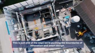 Construcción innovadora con impresión 3D de Holcim y A3D Building. Edificio de oficinas en desarrollo, Inmobiliare Summits, real estate.