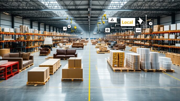 venue/architecture

Interior de The Home Depot en Jalisco, México. Estanterías repletas de mercancía. Certificación LEED impulsa el real estate sostenible. #InmobiliareSummits