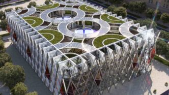 Venue/architecture.

Diseño arquitectónico del recinto para Inmobiliare Summits, conferencia de real estate en México. Innovador espacio para eventos LATAM.