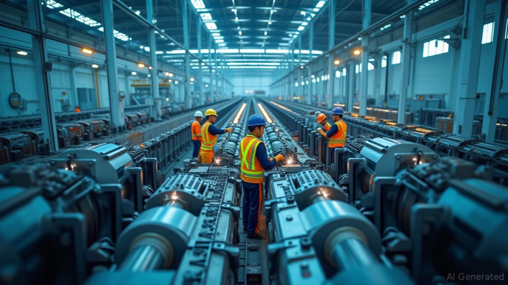 Trabajadores Worthington Steel en fábrica, soldando. Informe Sostenibilidad 2025: modelo ESG en producción de acero, con enfoque en seguridad.