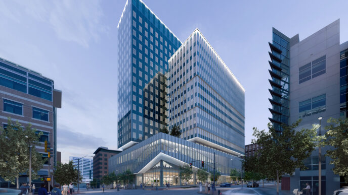 venue/architecture
Edificio moderno en ciudad de México, posible sede de Inmobiliare Summits. Diseño arquitectónico vanguardista para eventos de real estate LATAM.