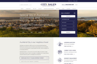 Desarrollo web impulsa real estate en Auckland con City Sales. Especialistas en apartamentos e inversión inmobiliaria. ¡Encuentra tu propiedad!