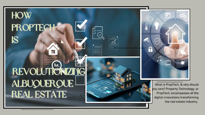 Innovación Open Source Proptech: Persona marcando elementos digitales, casa en smartphone. Transformando el sector inmobiliario con tecnología.