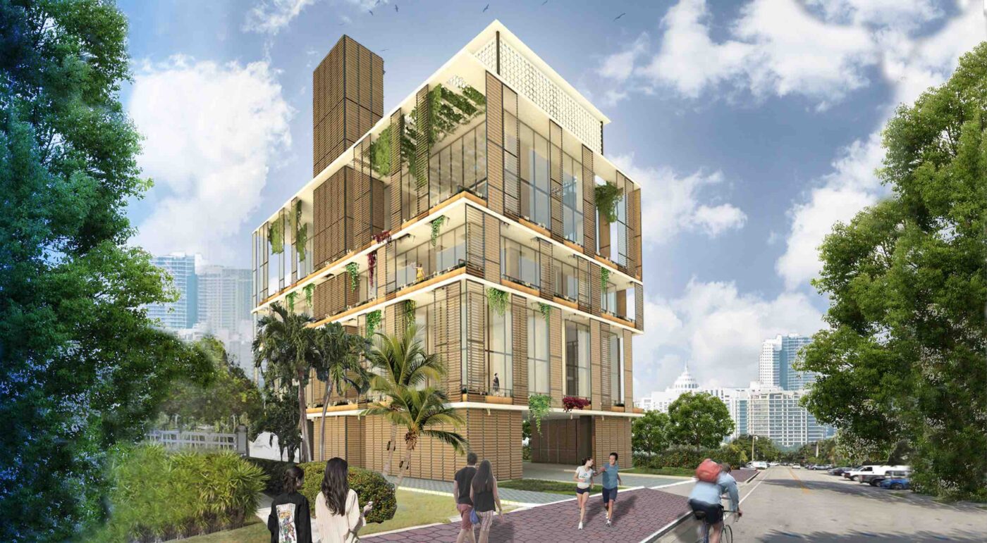 Venue/architecture.
Diseño arquitectónico moderno en Inmobiliare Summits, evento real estate en LATAM. Edificio con vegetación, reflejo de innovación en la ciudad.